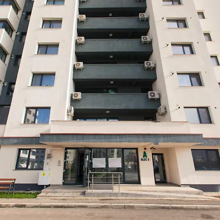 Quiet Modern 1-bedroom In Ivory Pipera Apartmán Bukurešť