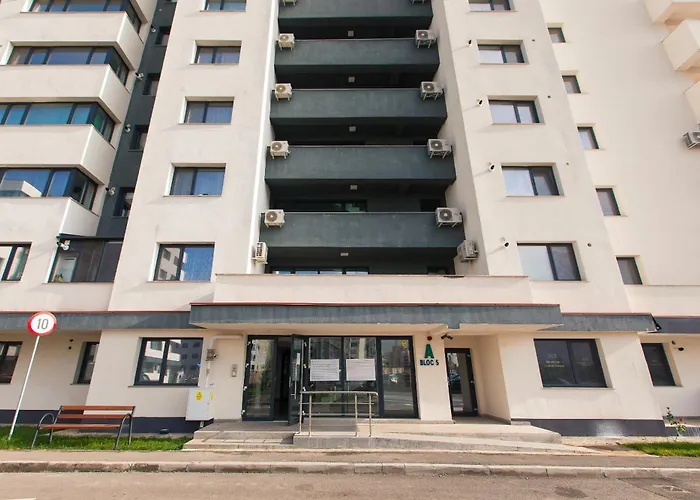 Quiet Modern 1-bedroom In Ivory Pipera Appartement Bucarest