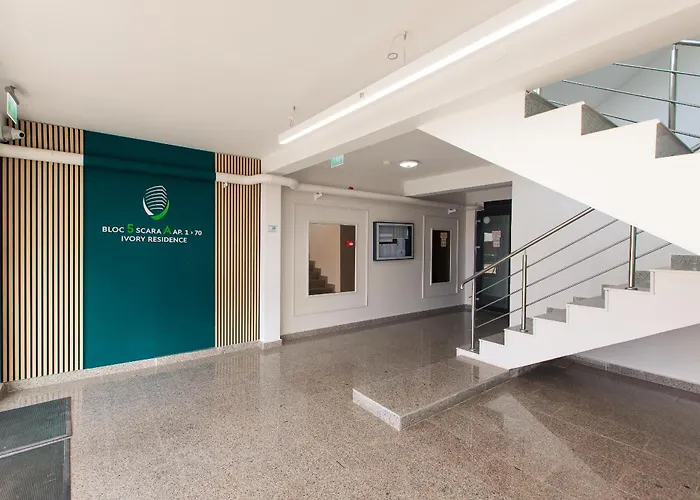 Quiet Modern 1-bedroom In Ivory Pipera Daire